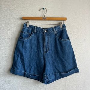 Vintage 90s Denim Mom Shorts
